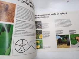 John Deere 925-935 leikkuupuimuri -myyntiesite / sales brochure, combined harvester