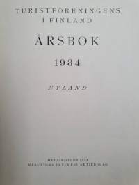 Turistföreningen i Finland Årsbok 1934. Nyland