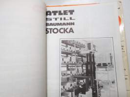 Still, Atlet -trukkien myyntiesitekansio / forklift sales brochures