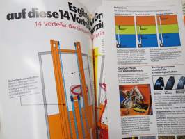 Still, Atlet -trukkien myyntiesitekansio / forklift sales brochures