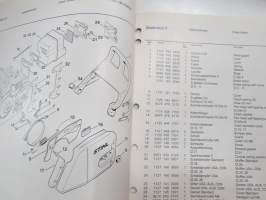 Stihl MS 290, 310, 390 (1127) Ersatzteilliste - Spare Parts List - Liste des piéces, moottorisaha varaosaluettelo