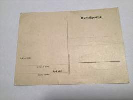 Kenttäpostikortti ”Kaksi on tarpeen:. . . ”