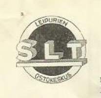 SLT / Leipurien Tukku Oy, 1950 - firmalomake