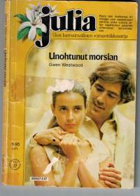 Kansainväiline romantiikka sarja: Julia. N.o 72 /83 Sisilian kesä.  N.o 71 / 83 Merirosvojen kehdossa. N:o 27 / 82 Unohtunut morsian. = 3 kpl.