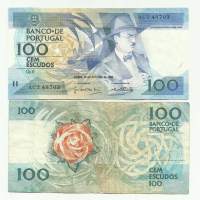 Portugal  100 Escudos 1988  seteli