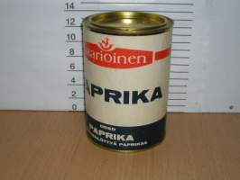 peltipurkki paprika 230gr avaamaton .pyöreä,halkaisija noin 10 cm korkeus  14cm , VAKITA.N tarjous helposti s-m koko  paketti 19x36 x60 cm paino 35kg 5e