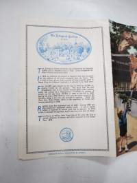 Zoo London -brochure in english, englanninkielinen eläintarha-esite