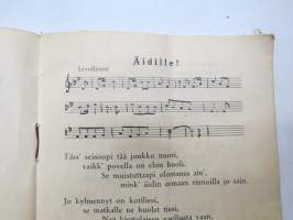 7 kisällilaulua, vasemmisto- ja työväenhenkisiä lauluja vuodelta 1936