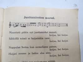 7 kisällilaulua, vasemmisto- ja työväenhenkisiä lauluja vuodelta 1936