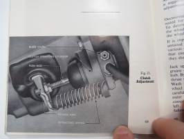 Ford Zephyr Instruction book - Omistajan käsikirja, englanninkielinen