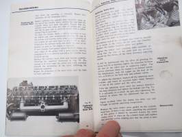 Ford Zephyr Instruction book - Omistajan käsikirja, englanninkielinen