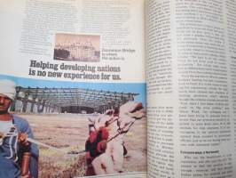 Fortune 1976 March - A great architect´s enduring masterpices - cover story -Alvar Aalto kansikuva &amp; erikoisartikkeli arkkitehdin tuotannosta, 8-sivuinen