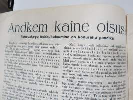 Kaitse Kodu 1936 nr 4 -Eestin &quot;Kaitseliidu&quot; (vastaa Suojeluskuntaa Suomessa&quot; aikakauslehti -Estonian National Guard magazine