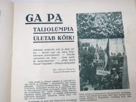 Kaitse Kodu 1936 nr 4 -Eestin &quot;Kaitseliidu&quot; (vastaa Suojeluskuntaa Suomessa&quot; aikakauslehti -Estonian National Guard magazine