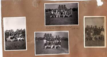 Kullervo Helsinki - Veikot alle 18v jalkapallo  - valokuva 4 kpl sivulla n 1950-luku