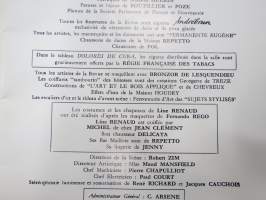 Casino de Paris, Line Renaud, Henri Varna -cabaret program