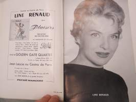 Casino de Paris, Line Renaud, Henri Varna -cabaret program