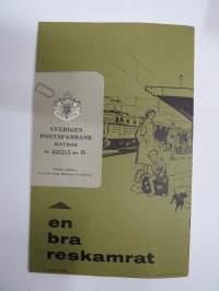 SJ Statens Järnvägar - Lokala rundturer 1958 -junamatkailuesite / train travel brochure