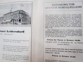 Elite Rundfart - Chr. Matthiesen &amp; Son, Köpenhamn, 1938 -kaupunkikierroksia autoilla ja laivoilla / sightseeings  with busses and boats
