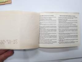 Schweitz Transportunternehmungen / Swiss Transport Undertakings - Ferienbillet / Holiday ticket  A 256, 1956 -rautatielippu / railway ticket