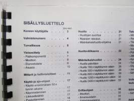LM Trac 485 Super -käyttöohjekirja / operator´s manual in finnish