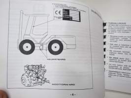 LM Trac 485 Monitoimikone -käyttöohjekirja / operator´s manual in finnish
