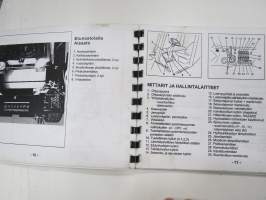LM Trac 485 Monitoimikone -käyttöohjekirja / operator´s manual in finnish