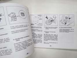 LM Trac 485 Monitoimikone -käyttöohjekirja / operator´s manual in finnish