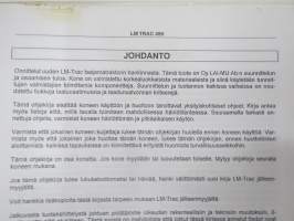 LM Trac 486 Monitoimikone -käyttöohjekirja / operator´s manual in finnish