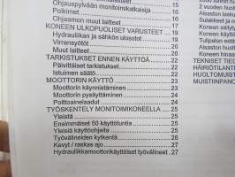 LM Trac 486 Monitoimikone -käyttöohjekirja / operator´s manual in finnish