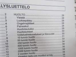 LM Trac 486 Monitoimikone -käyttöohjekirja / operator´s manual in finnish