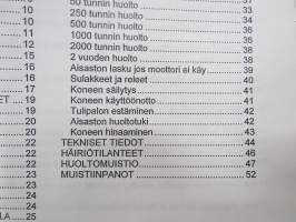 LM Trac 486 Monitoimikone -käyttöohjekirja / operator´s manual in finnish