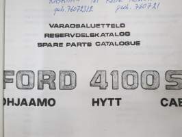 Ford 4100 S Ohjaamo / Hytt / Cab -varaosaluettelo / Reservdelar / parts list