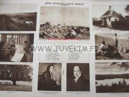 Kansan Kuvalehti 1927 nr 30 (Sammatin nuorisoseura s. 11. Takakansi: Mustialan heinäseipäät, 1927)