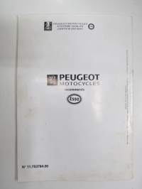 Peugeot Motocycles Motor FB-0-1-2-4 Worksop Manual -korjaamo-ohjekirja englanniksi