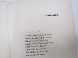Valkoinen aika - Runoja, isänmaallis- ja valkohenkisiä runoja, kirja ilmestynyt marraskuussa 1918, kansikuvitus Bruno Tuukkanen