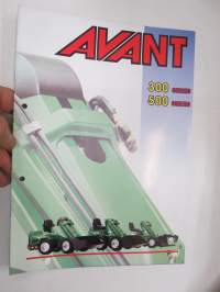 Avant 300 series, 500 series -myyntiesite / sales brochure