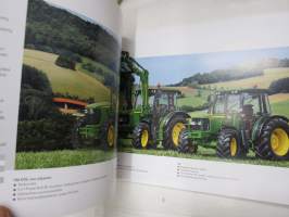 John Deere traktori 5-sarjan mallistot 70 - 100 hv (51-74 kW) -myyntiesite / tractor brochure