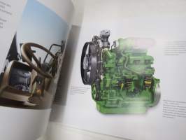 John Deere traktori 5-sarjan mallistot 70 - 100 hv (51-74 kW) -myyntiesite / tractor brochure