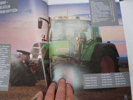Fendt Farmer 400 Vario 409, 410, 411, 412 traktori -myyntiesite, suomenkielinen / sales brochure, in finnish