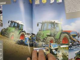 Fendt Farmer 400 Vario 409, 410, 411, 412 traktori -myyntiesite, suomenkielinen / sales brochure, in finnish