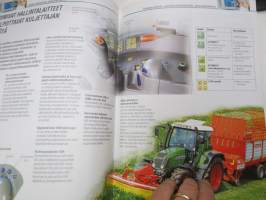 Fendt Farmer 400 Vario 409, 410, 411, 412 traktori -myyntiesite, suomenkielinen / sales brochure, in finnish