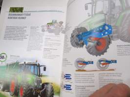 Fendt Farmer 400 Vario 409, 410, 411, 412 traktori -myyntiesite, suomenkielinen / sales brochure, in finnish