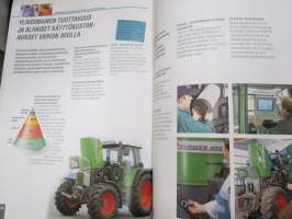 Fendt Farmer 400 Vario 409, 410, 411, 412 traktori -myyntiesite, suomenkielinen / sales brochure, in finnish