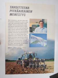 Fendt traktori - Kultaa Fendt-traktoreille -myyntiesite / tractor sales brochure, in finnish