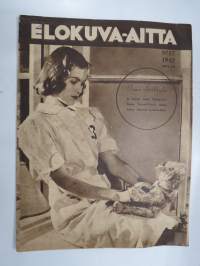 Elokuva-Aitta 1942 nr 17 Kansikuva Irma Seikkula &amp; Teddykarhu - Synnin puumerkki, Eine Lainen, Japanilaisen elokuvan outo maailma, Clark Gable, Hans Ekman, ym.