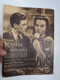 Elokuva-Aitta 1943 nr 8 Kansikuva Maria Tasnady, Kristiina Söderbaum käynnillä kotimaassaan, Linda Darnell, Jean Gabinin valloitusretket, Regina Linnanheimo, ym.