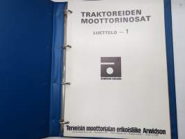 Traktoreiden moottorinosat Luettelo 1 - Arwidson varaosien ja korjaussarjojen luettelo teknisine tietoineen - asennusohjeita, männänlaen muodot, sylinteriputkityypit