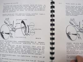 Juko 242S, 2-rivinen perunanistustuskone käyttöohje  ja varaosaluettelo alkaen valmistusnumerosta P3-8201 / 2-radig potatissättare Instruktions- och reservdelsbok