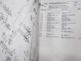 Kverneland Superfaun UN1700 enrads potethöstere reservdelskatalog / single row potato harvester parst book